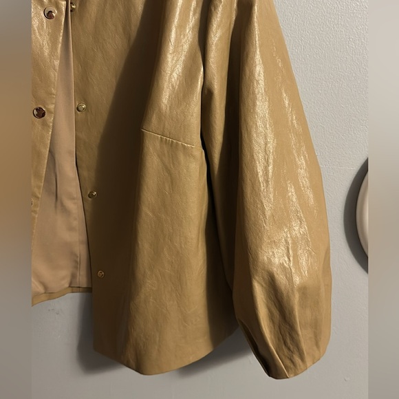 Chicos 14P Tan Jacket - Picture 2 of 4
